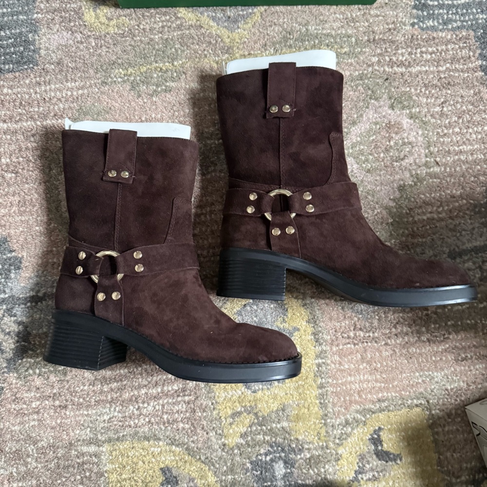 J.Crew Suede Moto Boots - Picture 10 of 13